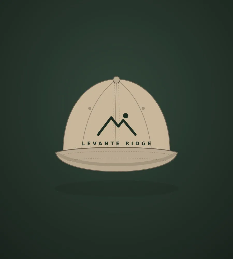 Khaki dad cap for a field crew